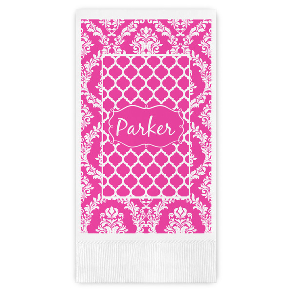 Custom Moroccan & Damask Guest Towels - Full Color (Personalized)