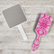 Moroccan & Damask Hair Brush - In Context