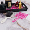 Moroccan & Damask Hand Mirror - With Hair Brush