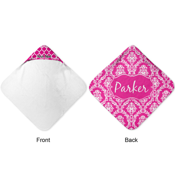 Moroccan & Damask Hooded Baby Towel- Approval