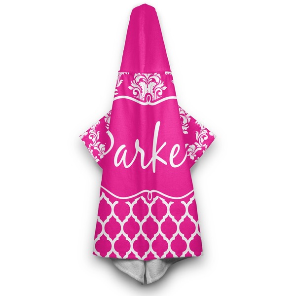 Moroccan & Damask Hooded Towel - Hanging