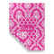 Moroccan & Damask House Flags - Double Sided - FRONT FOLDED
