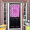 Moroccan & Damask House Flags - Double Sided - (Over the door) LIFESTYLE