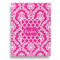 Moroccan & Damask House Flags - Single Sided - FRONT