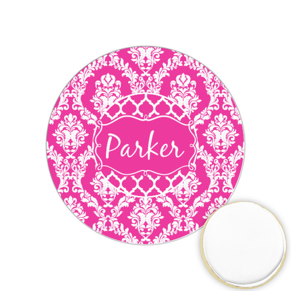 Custom Moroccan & Damask Printed Cookie Topper - 1.25" (Personalized)