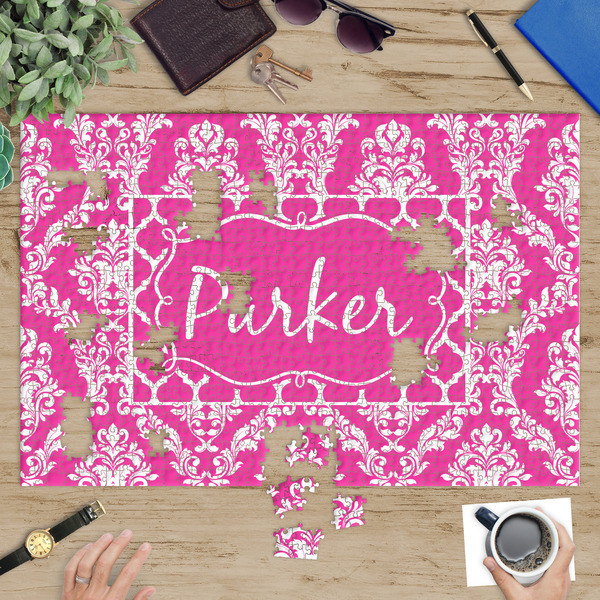 Moroccan & Damask Jigsaw Puzzle 1014 Piece - In Context