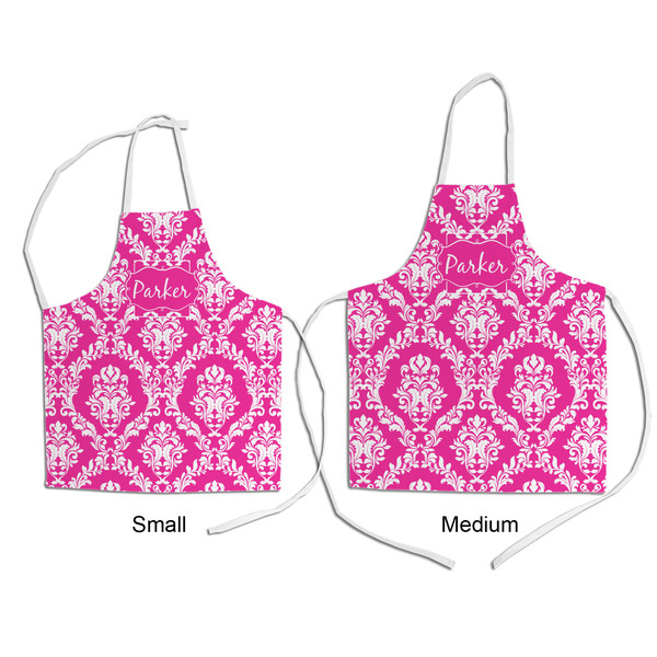 Moroccan & Damask Kid's Aprons - Comparison