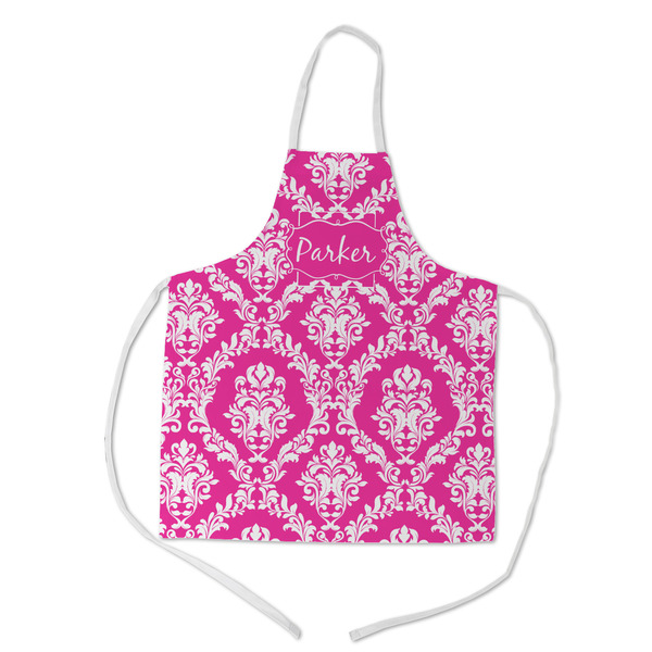 Custom Moroccan & Damask Kid's Apron w/ Name or Text