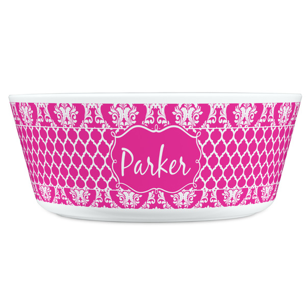 Moroccan & Damask Kids Bowls - FRONT
