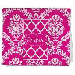 Moroccan & Damask Kitchen Towel - Poly Cotton w/ Name or Text