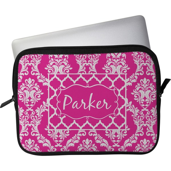 Custom Moroccan & Damask Laptop Sleeve / Case - 15" (Personalized)
