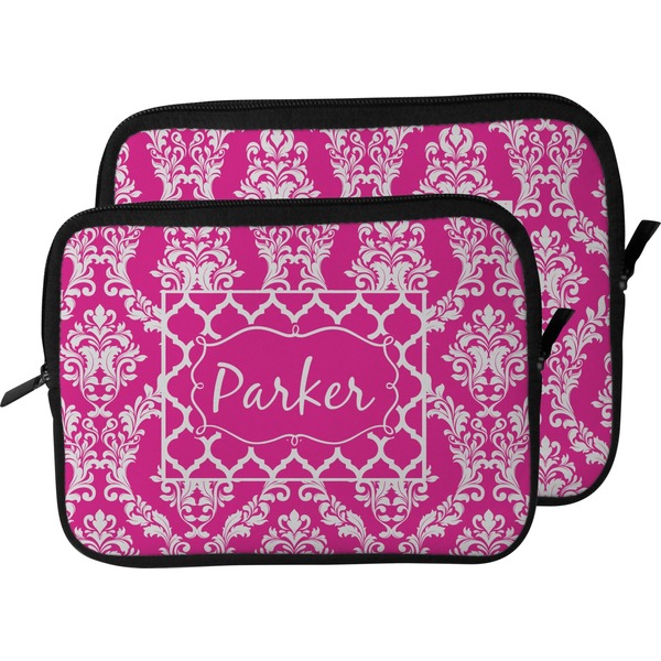 Moroccan & Damask Laptop Sleeve (Size Comparison)