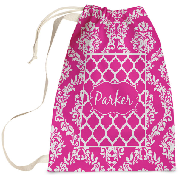 Custom Moroccan & Damask Laundry Bag (Personalized)
