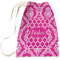Moroccan & Damask Large Laundry Bag - Front View