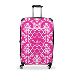 Moroccan & Damask Suitcase - 28" Large - Checked w/ Name or Text