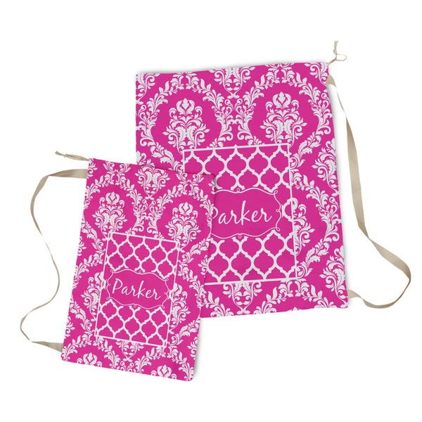 Moroccan & Damask Laundry Bag - Both Bags