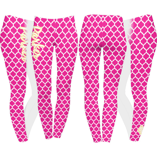 Moroccan & Damask Leggings Turn Around - Apvl