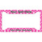Moroccan & Damask License Plate Frame - Style A