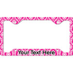 Moroccan & Damask License Plate Frame - Style C (Personalized)