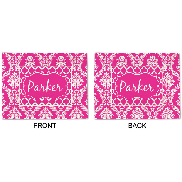 Moroccan & Damask Linen Placemat - APPROVAL (double sided)