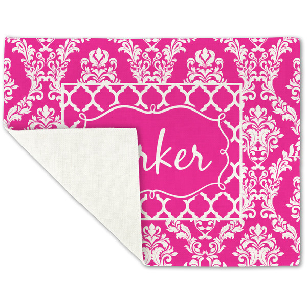 Moroccan & Damask Linen Placemat - Folded Corner (single side)