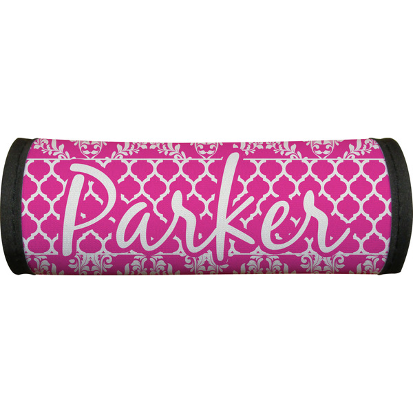 Moroccan & Damask Luggage Handle Wrap