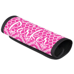 Moroccan & Damask Luggage Handle Cover (Personalized)