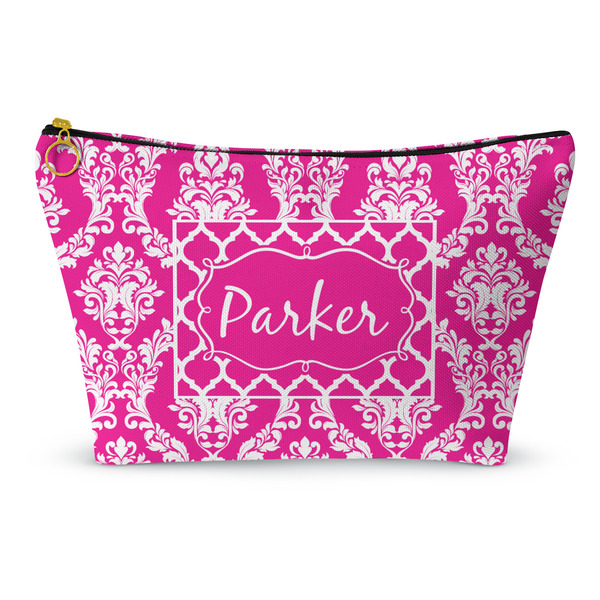 Custom Moroccan & Damask Makeup Bag (Personalized)