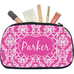 Moroccan & Damask Makeup / Cosmetic Bag - Medium (Personalized)
