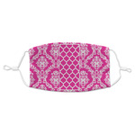 Moroccan & Damask Adult Cloth Face Mask - Standard