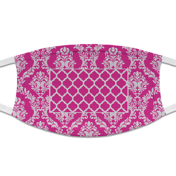 Custom Moroccan & Damask Cloth Face Mask (T-Shirt Fabric)