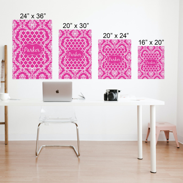 Moroccan & Damask Matte Poster - Sizes