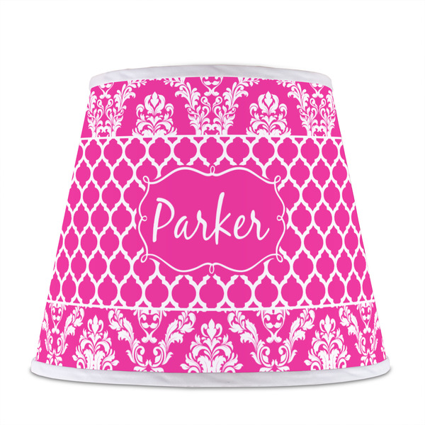 Moroccan & Damask Poly Film Empire Lampshade - Front View