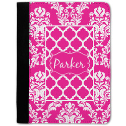 Moroccan & Damask Notebook Padfolio w/ Name or Text