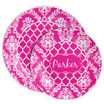 Moroccan & Damask Melamine Plate (Personalized)
