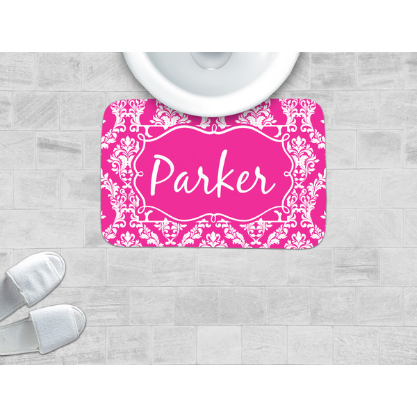 Moroccan & Damask Memory Foam Bath Mat - LIFESTYLE