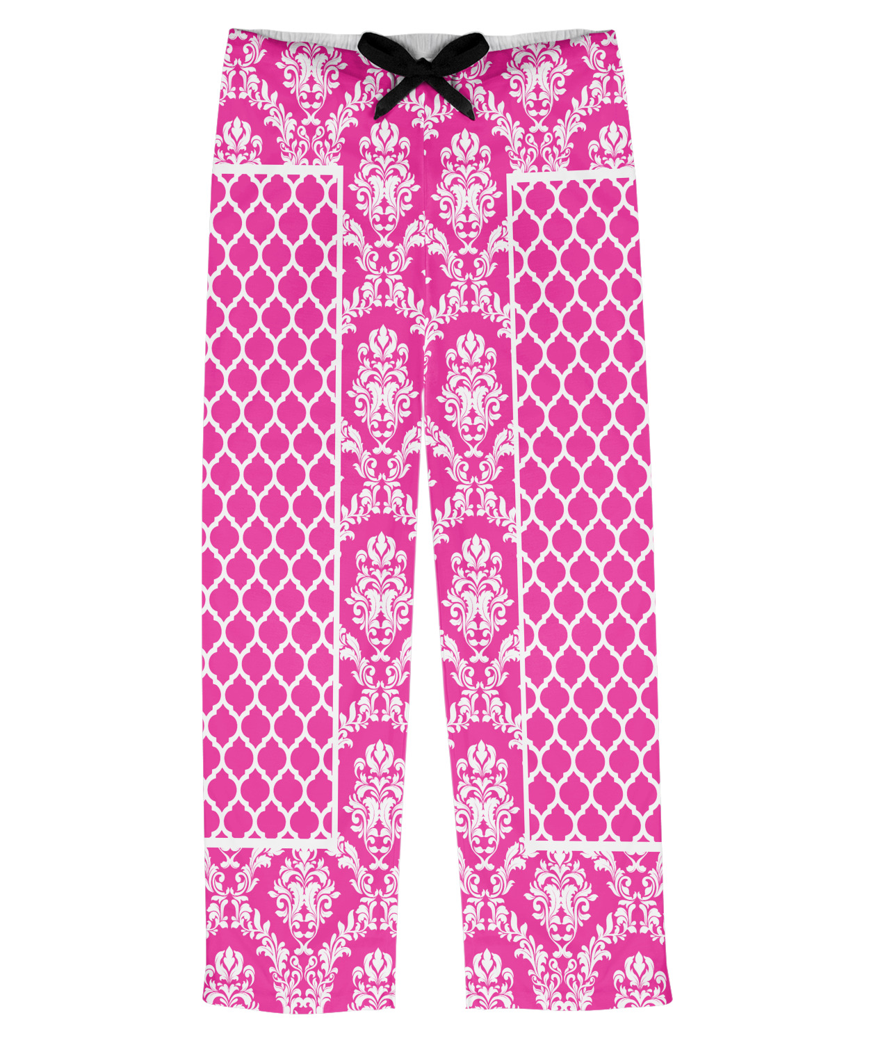 Moroccan & Damask Mens Pajama Pants XL (Personalized) YouCustomizeIt