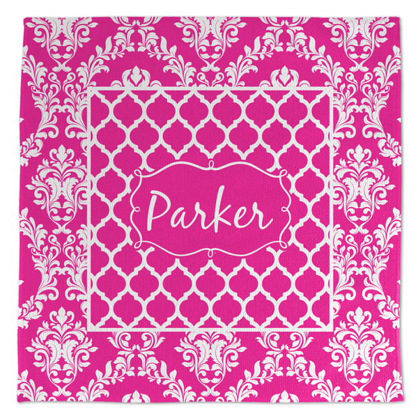 Custom Moroccan & Damask Microfiber Dish Towel (Personalized)