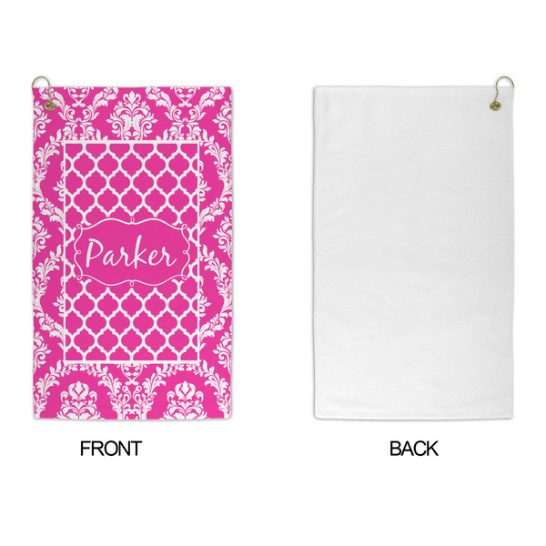 Moroccan & Damask Microfiber Golf Towels - APPROVAL
