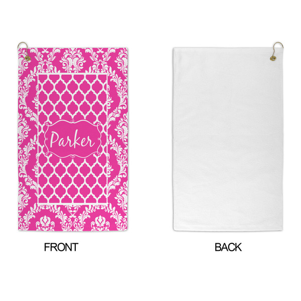 Moroccan & Damask Microfiber Golf Towels - APPROVAL
