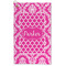Moroccan & Damask Microfiber Golf Towel (Personalized)