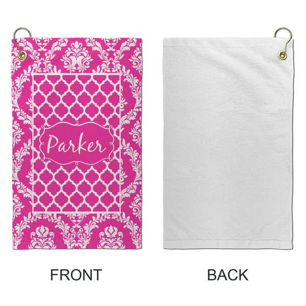 Moroccan & Damask Microfiber Golf Towels - Small - APPROVAL