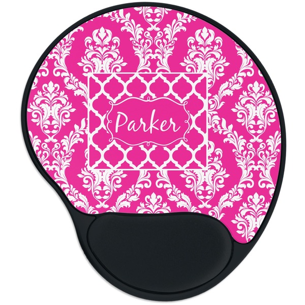 Custom Moroccan & Damask Mouse Pad with Wrist Support