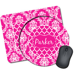 Moroccan & Damask Mouse Pad (Personalized)