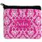 Moroccan & Damask Neoprene Coin Purse - Front