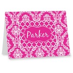 Moroccan & Damask Note cards (Personalized)