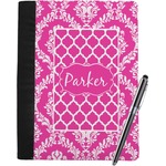Moroccan & Damask Notebook Padfolio - Large w/ Name or Text