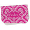 Moroccan & Damask Burp Cloth - Fleece w/ Name or Text