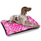 Moroccan & Damask Outdoor Dog Beds - Large - IN CONTEXT