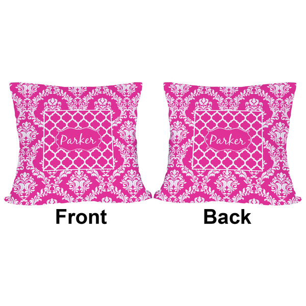 Moroccan & Damask Outdoor Pillow - 16x16